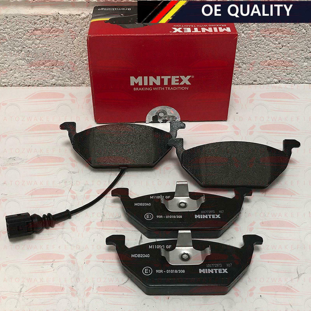FOR VW BEETLE BORA CADDY GOLF MK4 MK5 MK6 JETTA POLO FRONT MINTEX BRAKE PADS SET