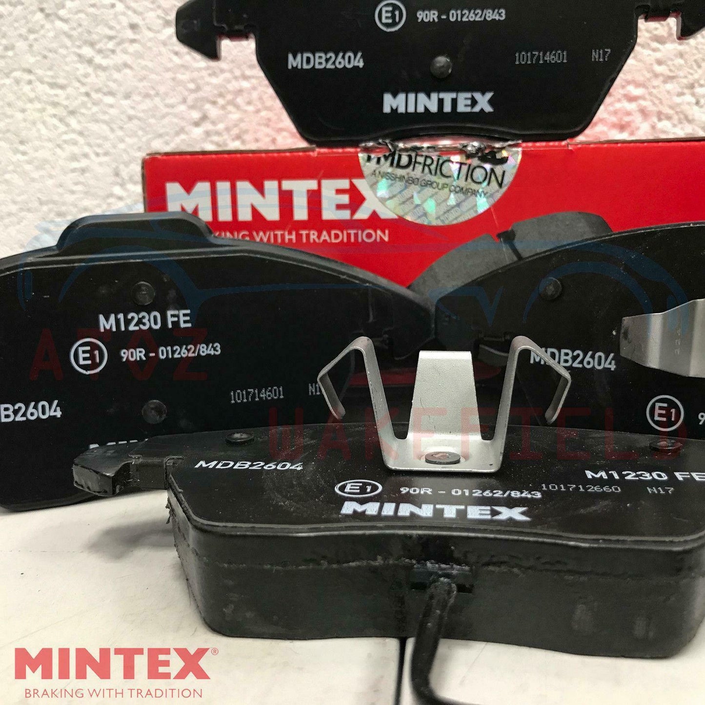 FOR VW GOLF 1.4 1.6 1.9 2.0 GT TDI FSI GTI MK5 2003-2008 FRONT MINTEX BRAKE PADS