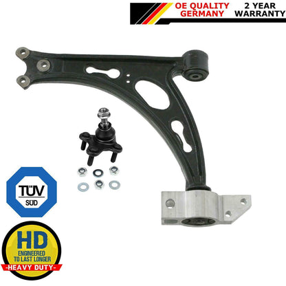 FOR SKODA OCTAVIA FRONT LOWER LEFT SUSPENSION WISHBONE CONTROL ARM BALL JOINT