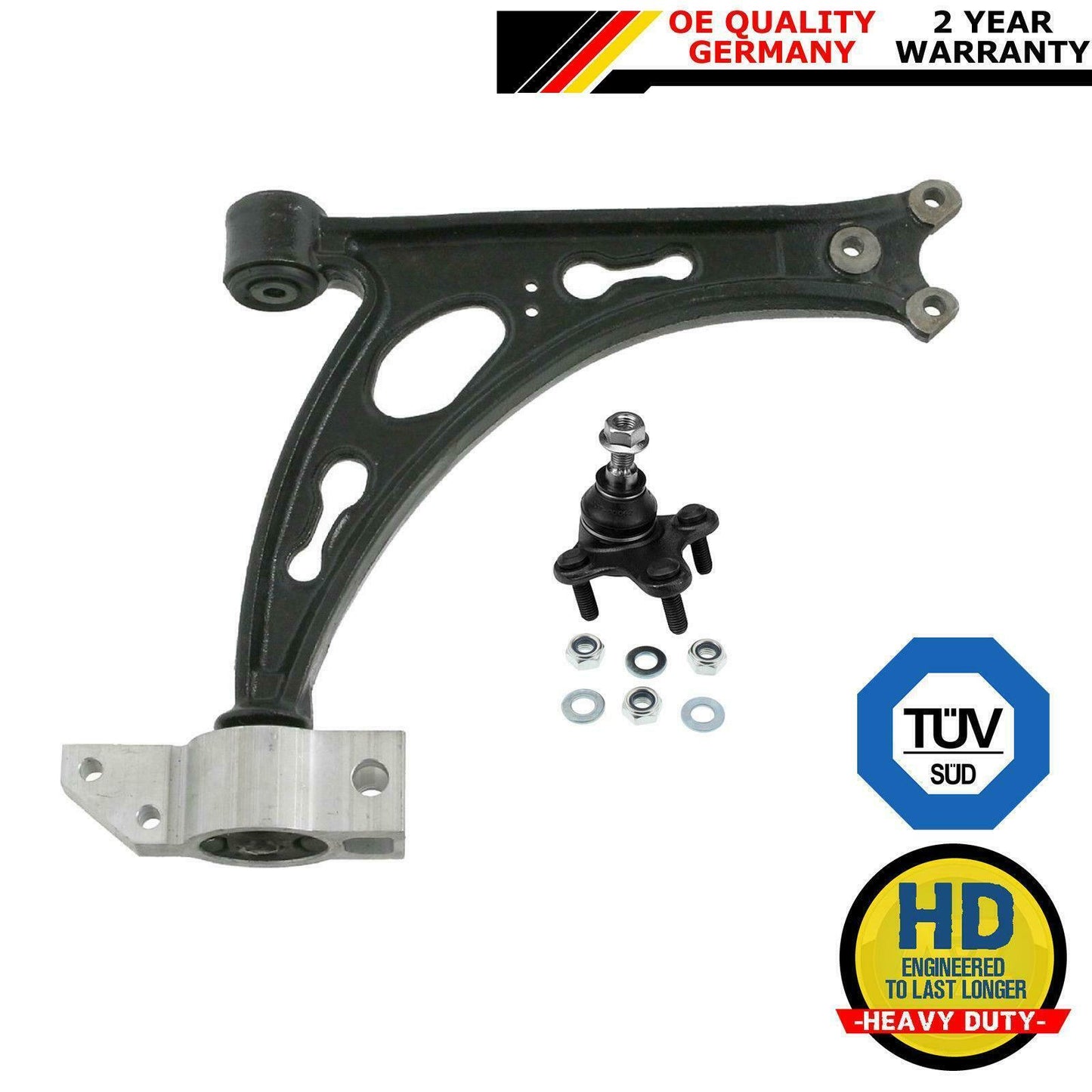 FOR VW CADDY JETTA FRONT LOWER RIGHT SUSPENSION WISHBONE CONTROL ARM BALL JOINT