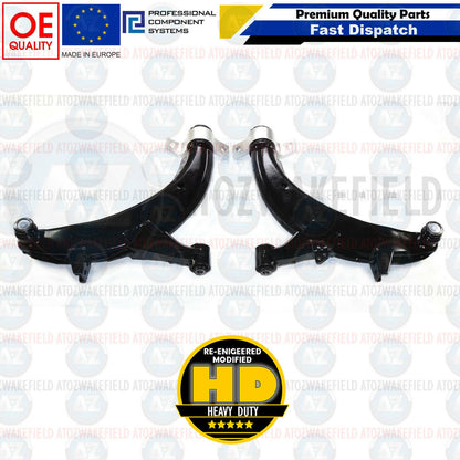 FOR SUBARU FORESTER 02-05 FRONT LEFT RIGHT SUSPENSION WISHBONE CONTROL ARMS PAIR