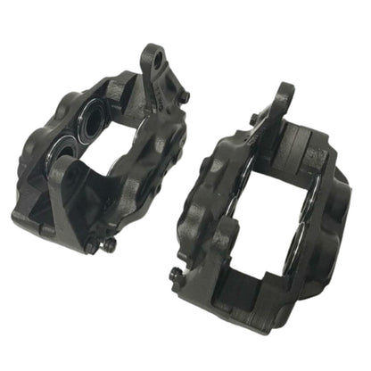 FOR SUBARU WRX STi GENUINE 4 POT FRONT BRAKE CALIPERS PAIR LEFT RIGHT BLACK OEM