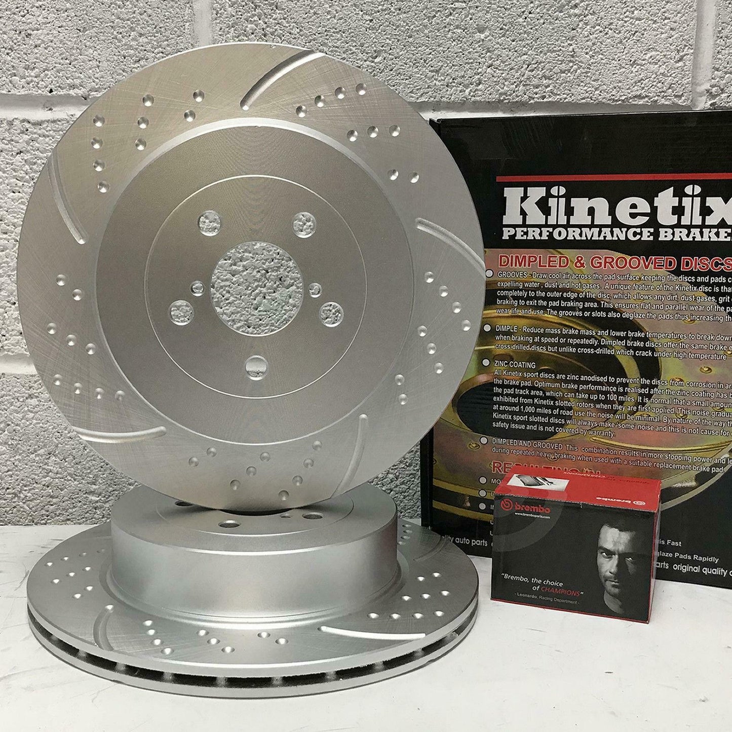 FOR SUBARU IMPREZA 2.0 WRX STI FRONT PERFORMANCE BRAKE DISCS BREMBO PADS 326mm