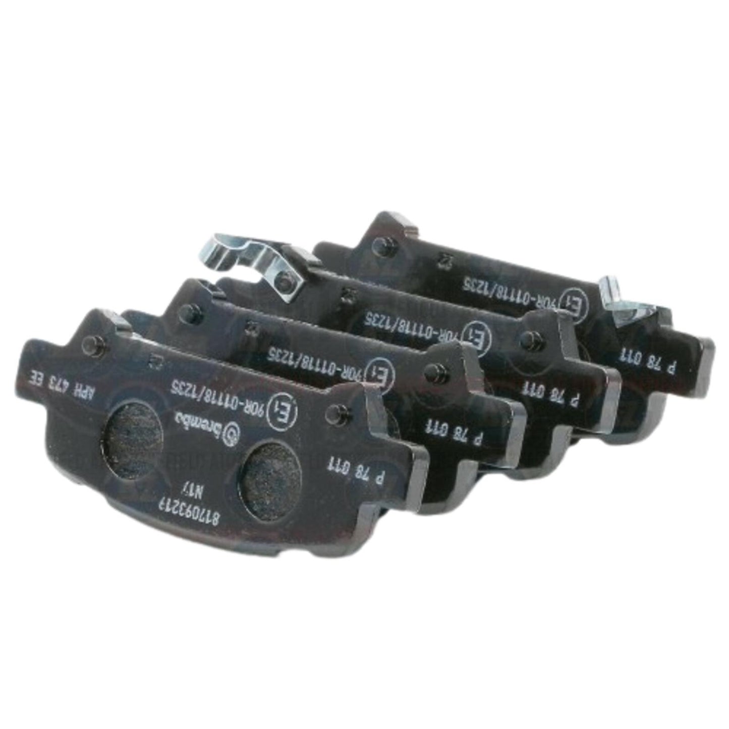FOR SUBARU IMPREZA FORESTER LEGACY OUTBACK GENUINE REAR BREMBO BRAKE PADS SET