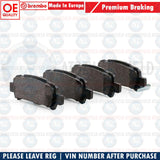 FOR SUBARU IMPREZA FORESTER LEGACY OUTBACK GENUINE REAR BREMBO BRAKE PADS SET