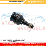 FOR SUBARU IMPREZA LEGACY FRONT LOWER SUSPENSION WISHBONE CONTROL ARM BALL JOINT