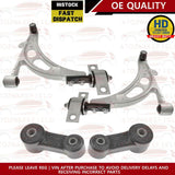 FOR SUBARU IMPREZA WRX RA STI GD LOWER SUSPENSION WISHBONE CONTROL ARMS LINKS