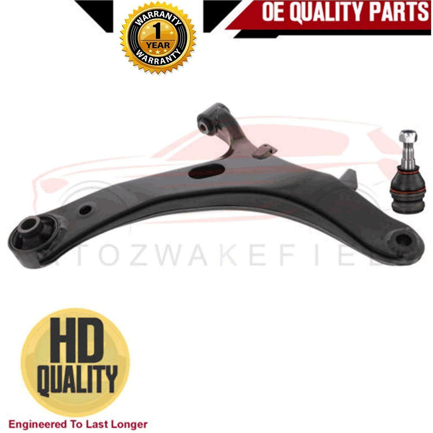 FOR SUBARU IMPREZA WRX STI GR GH FRONT LOWER LEFT SUSPENSION WISHBONE ARM 2008>