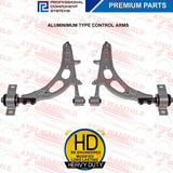 FOR SUBARU IMPREZA WRX RA STI GD LOWER SUSPENSION WISHBONE TRACK CONTROL ARMS X2