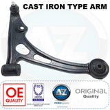 FOR SUZUKI LIANA 2001 FRONT RIGHT LOWER SUSPENSION WISHBONE TRACK CONTROL ARM X1