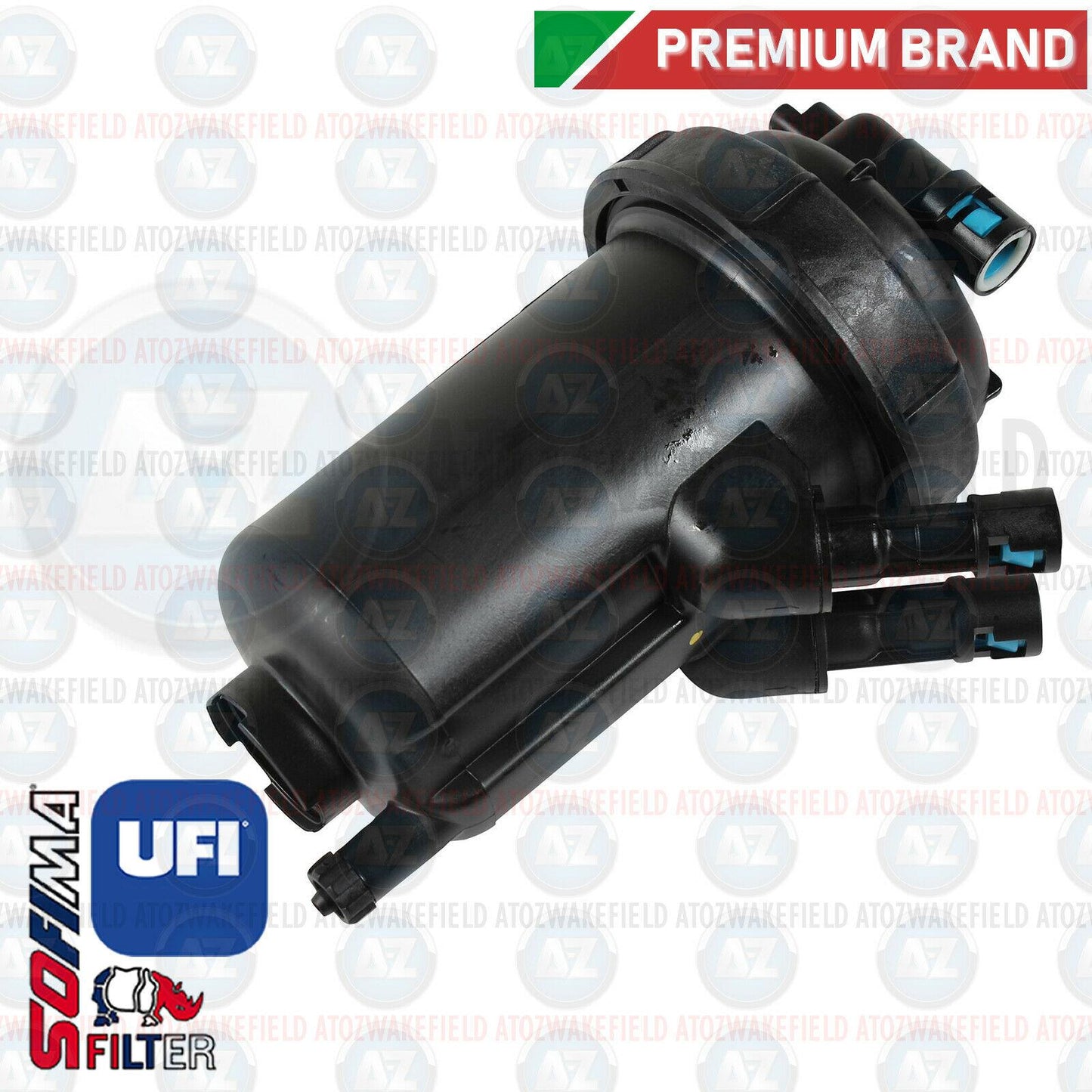 FOR SUZUKI SWIFT 1.3 DIESEL GENUINE FUEL FILTER TWIN OUTLET TYPE CHECK IMAGE