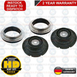 FOR T5 TRANSPORTER VAN CARAVELLE FRONT AXLE TOP STRUTS MOUNTINGS MOUNT BEARINGS