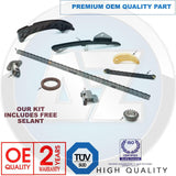 FOR TOYOTA AURIS 1.6 VVTi 124BHP 1ZRFE PETROL TIMING CHAIN GEARS TENSIONER KIT
