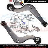 FOR TOYOTA HARRIER RAV 4 REAR UPPER LEFT RIGHT SUSPENSION WISHBONES CONTROL ARMS