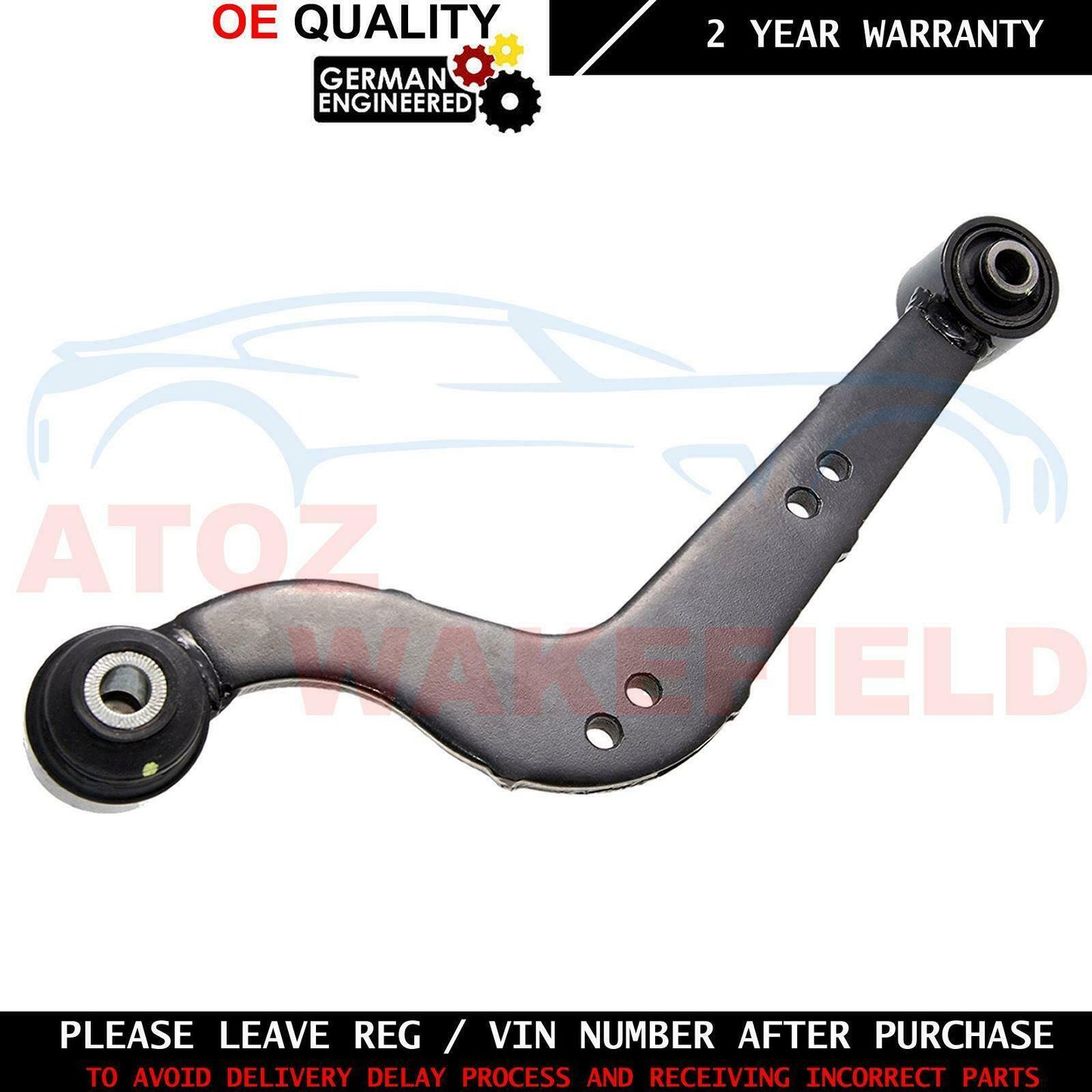 FOR LEXUS NX200 NX300 REAR TOP UPPER SUSPENSION WISHBONES TRACK CONTROL ARMS X2