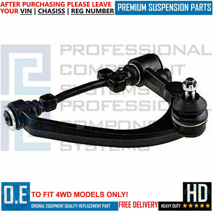 FOR TOYOTA HIACE 4WD FRONT TOP UPPER LEFT RIGHT SUSPENSION WISHBONE CONTROL ARMS
