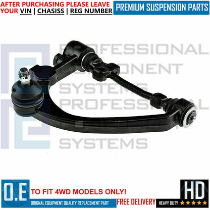 FOR TOYOTA HIACE 4WD FRONT TOP UPPER LEFT RIGHT SUSPENSION WISHBONE CONTROL ARMS