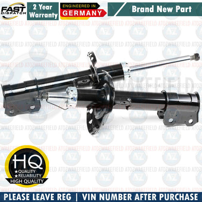 FOR VAUXHALL ASTRA H MK 5 FRONT PAIR SHOCK ABSORBERS SHOCKERS STRUTS BRAND NEW