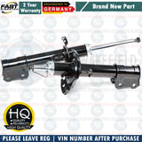 FOR VAUXHALL ASTRA H MK 5 FRONT PAIR SHOCK ABSORBERS SHOCKERS STRUTS BRAND NEW