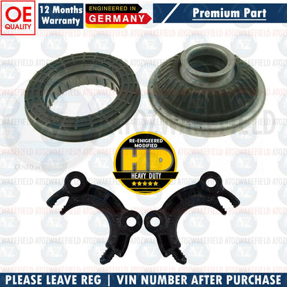 FOR VAUXHALL OPEL ASTRA ZAFIRA FRONT SHOCKER TOP STRUT MOUNTING AND BEARING NEW