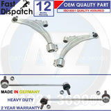 FOR VAUXHALL ASTRA J FRONT LOWER SUSPENSION WISHBONE ARMS STABILISER DROP LINKS