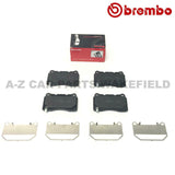 FOR VAUXHALL ASTRA J GTC MK6 VXR FRONT DRILLED 2-PIECE BREMBO BRAKE DISCS PADS