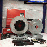 FOR VAUXHALL ASTRA J GTC VXR FRONT REAR PERFORMANCE BRAKE DISCS BREMBO PADS SET
