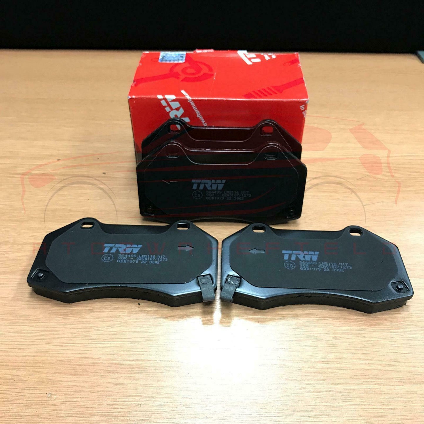 FOR VAUXHALL CORSA D 1.6 VXR NURBURGRING 2011- FRONT REAR TRW BRAKE PADS SET