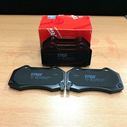 FOR VAUXHALL CORSA D 1.6 VXR NURBURGRING 2011- FRONT REAR TRW BRAKE PADS SET