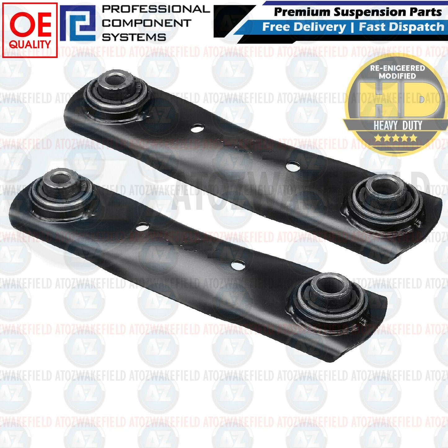 FOR VAUXHALL INSIGNIA A REAR LOWER CAMBER SUSPENSION TRACK CONTROL ARMS PAIR X2