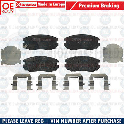FOR VAUXHALL OPEL INSIGNIA (A) 2008-2017 GENUINE BREMBO FRONT BRAKE PADS SET