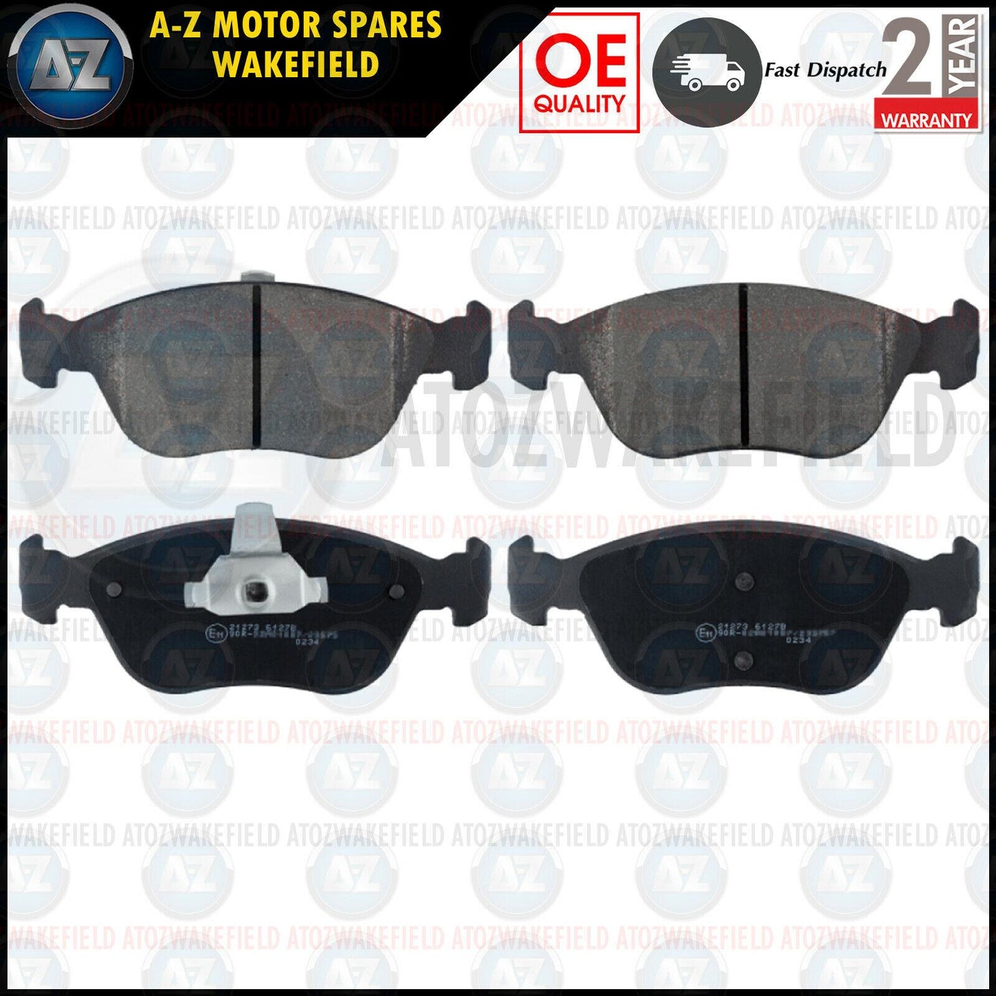 FOR VOLVO 850 S70 V70 V90 FRONT OE QUALITY PREMIUM BRAKE PADS SET