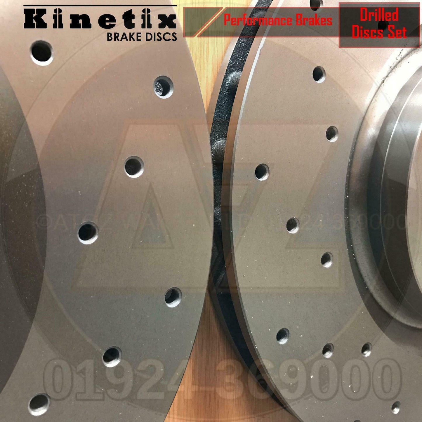 FOR VOLVO S60 S60R V70 V70R 2.5 TURBO FRONT CROSS DRILLED BRAKE DISCS PAIR 330mm