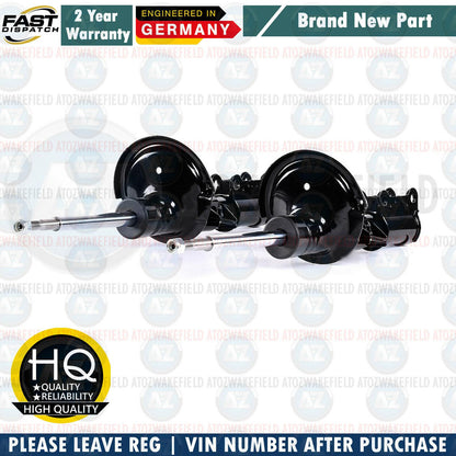 FOR VOLVO S60 S80 V70 XC70 FRONT AXLE SHOCKERS SHOCK ABSORBERS PAIR BRAND NEW