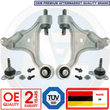 FOR VOLVO S60 V70 FRONT SUSPENSION 2 LOWER WISHBONE ARMS BALL JOINTS BUSHES