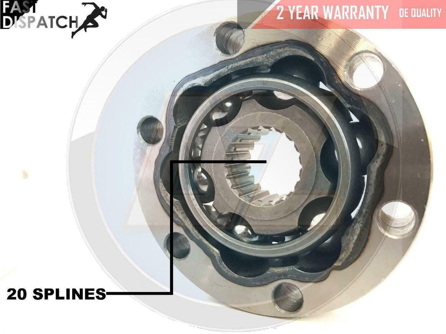FOR VOLVO S60 V70 XC70 XC90 PROP SHAFT INNER CV JOINT KIT 86MM WITH 20 SPLINES