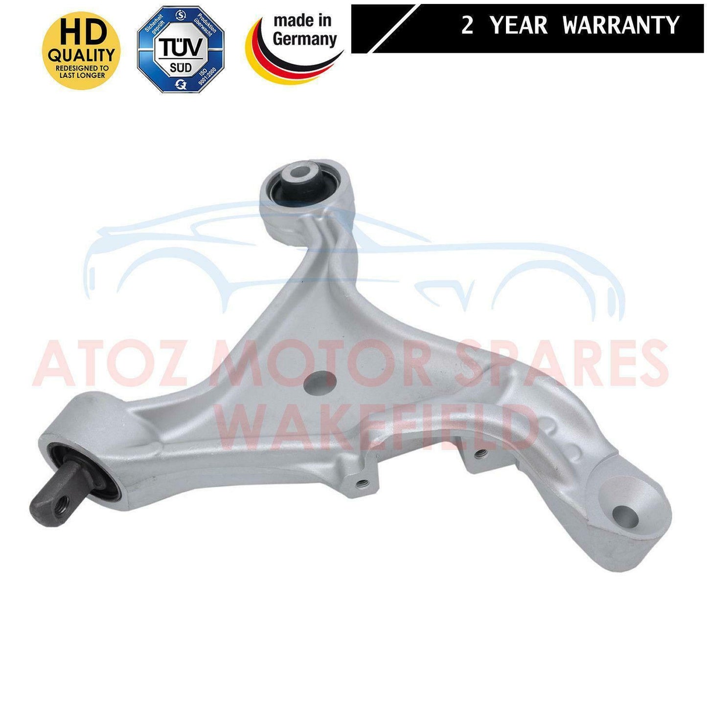 FOR VOLVO S80 FRONT LOWER LEFT RIGHT SUSPENSION WISHBONE CONTROL ARMS BUSHES