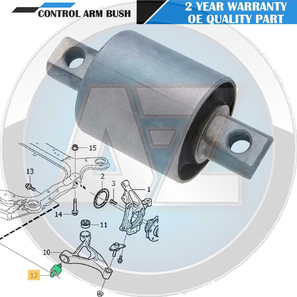 FOR VOLVO XC90 2002-2010 FRONT LOWER AXLE SUSPENSION WISHBONE CONTROL ARM BUSH