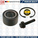 FOR VW AMAROK 2010-> FRONT AXLE ABS WHEEL BEARING KIT 2H0498627 NEW HEAVY DUTY