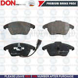 FOR AUDI SEAT SKODA VW FRONT PREMIUM DON BRAKE PADS SET 1K0698151E
