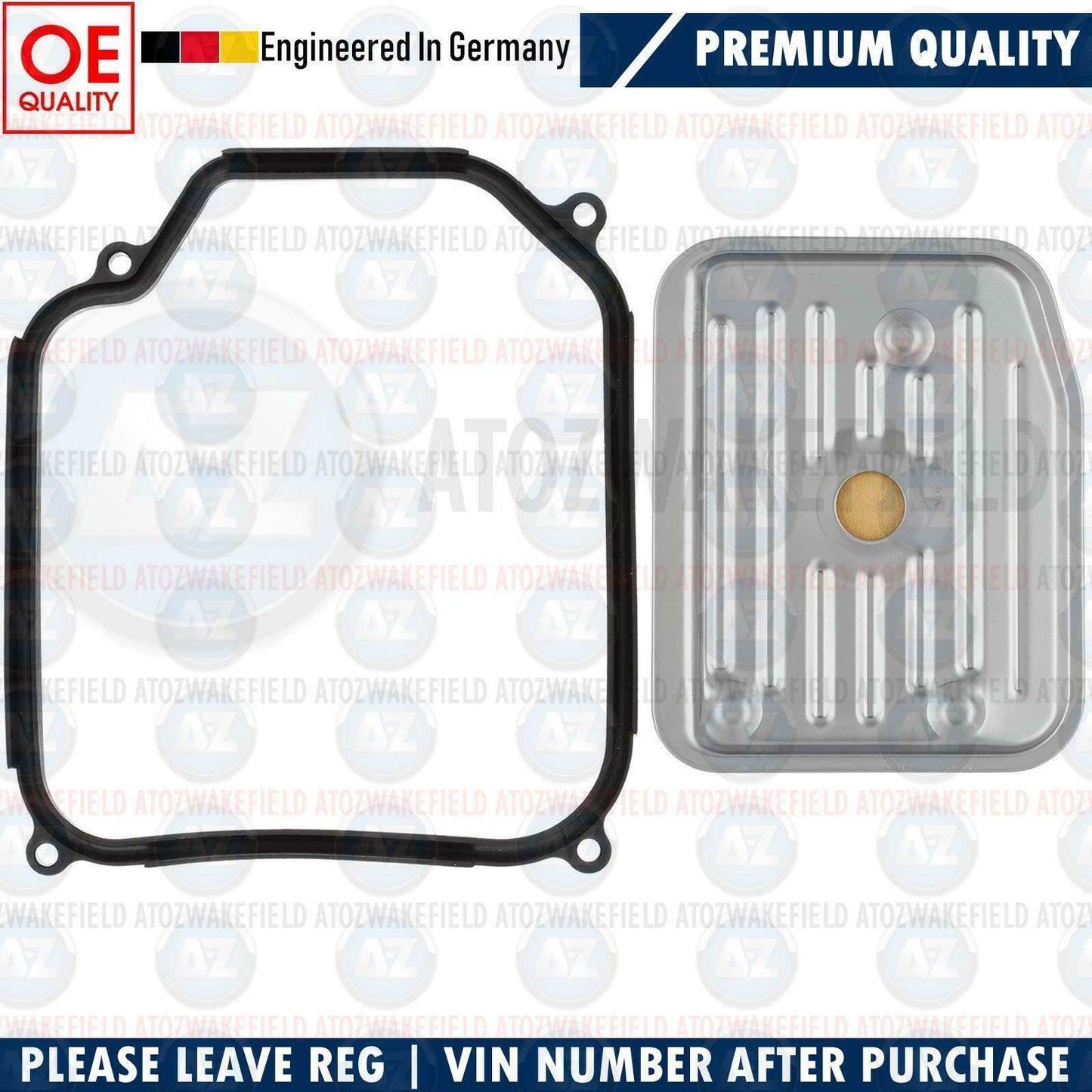 FOR VW CARVELLE AUTOMATIC TRANSMISSION GEARBOX PAN FILTER GASKET 4L OIL