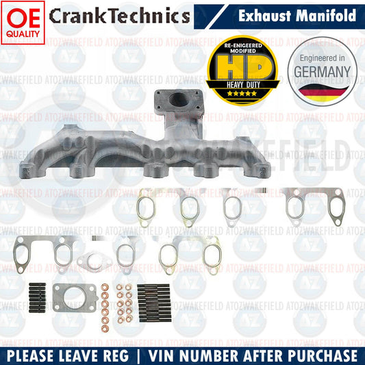 FOR VW CRAFTER 2.5 TDi 2006-2011 BRAND NEW EXHAUST MANIFOLD KIT SET 076253031A