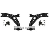 FOR VW GOLF MK5 FRONT LEFT RIGHT SUSPENSION WISHBONE CONTROL ARMS BALL JOINTS