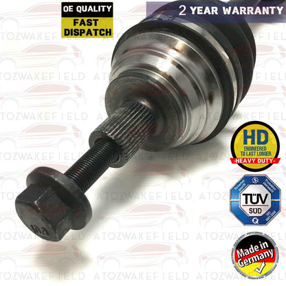 FOR AUDI A3 1.6 1.9 2.0 FSI TDI FRONT LEFT DRIVE SHAFT DRIVESHAFT BRAND NEW