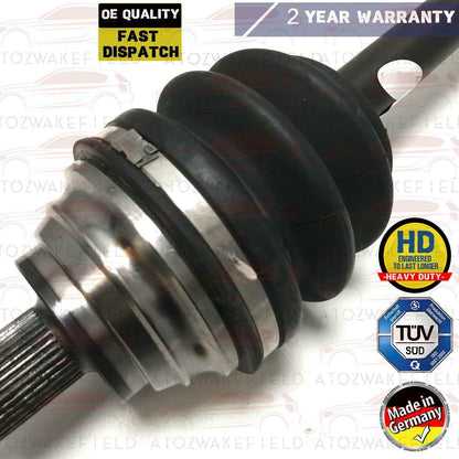 FOR AUDI A3 1.6 1.9 2.0 FSI TDI FRONT LEFT DRIVE SHAFT DRIVESHAFT BRAND NEW