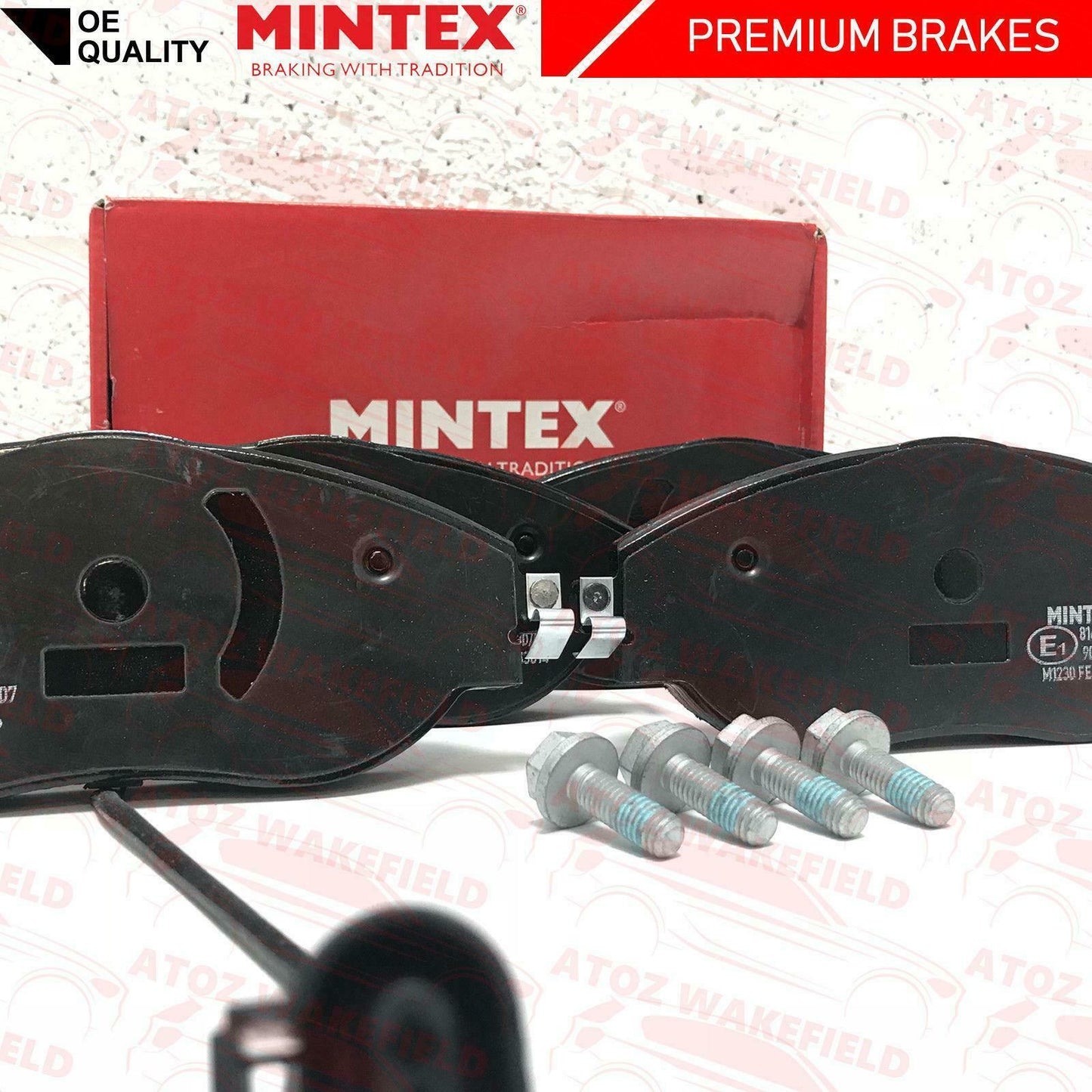 MDB3814 MINTEX FRONT AXLE BRAKE PADS FOR AUDI SEAT SKODA VW CUPRA OE QUALITY