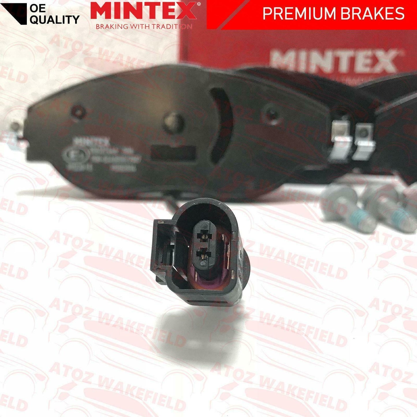 MDB3814 MINTEX FRONT AXLE BRAKE PADS FOR AUDI SEAT SKODA VW CUPRA OE QUALITY