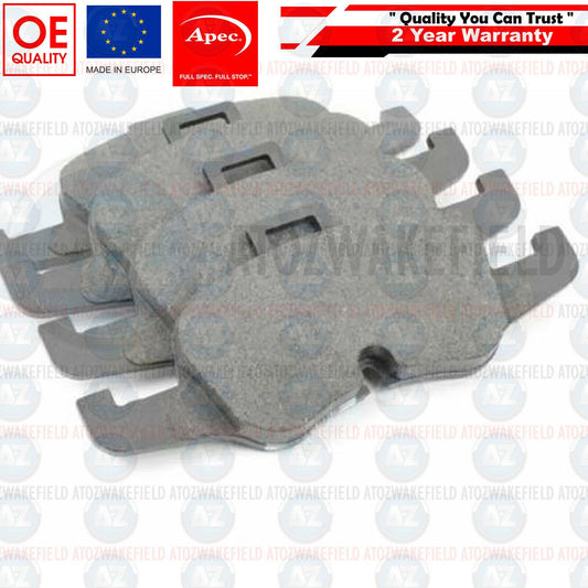 FOR VW GOLF R GTi CLUB SPORT 4 PISTON FRONT PREMIUM APEC BRAKE PADS 8S0698151