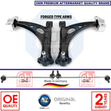 FOR VW GOLF R32 FRONT LOWER SUSPENSION WISHBONE CONTROL ARMS STABILISER LINKS