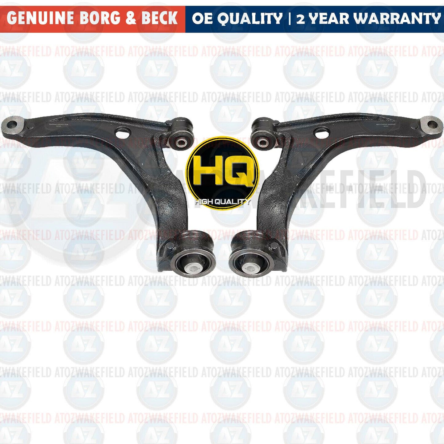 FOR VW T5 TRANSPORTER CARAVELLE MULTIVAN FRONT LOWER SUSPENSION WISHBONE ARMS x2